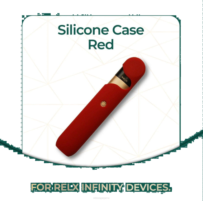 RELX Infinity caso rojo F8FJ60 Mejores Sabores RELX
