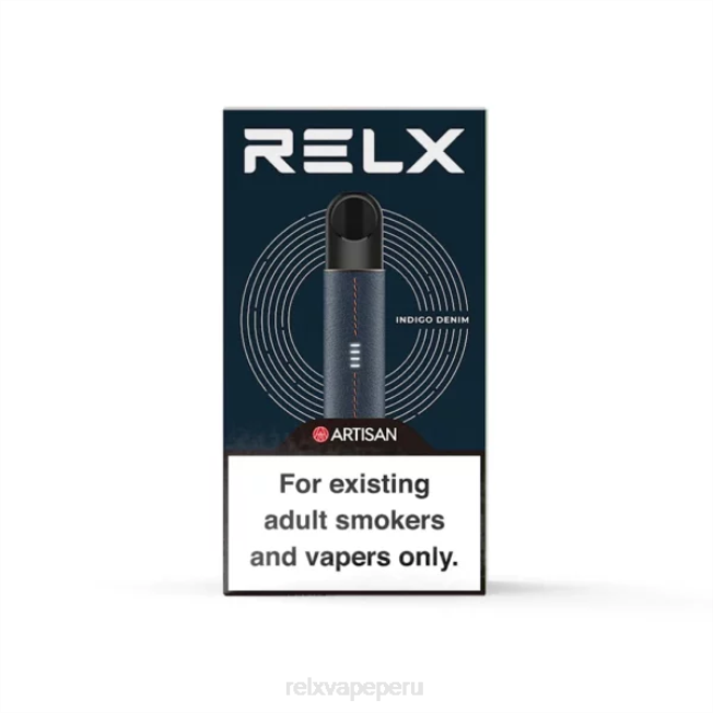 RELX Infinity Plus Artisan dispositivo azul oscuro F8FJ75 RELX Vape Precio Perú