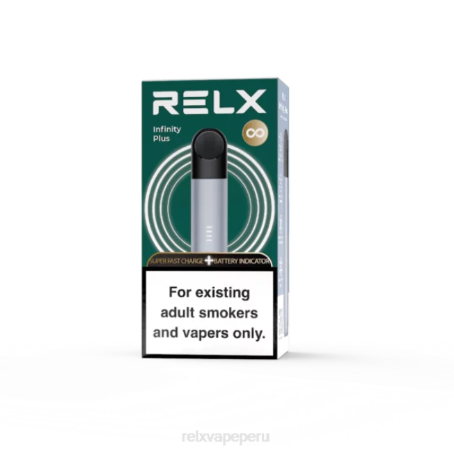 RELX Infinity más Gris plateado F8FJ85 RELX Vape Precio Perú