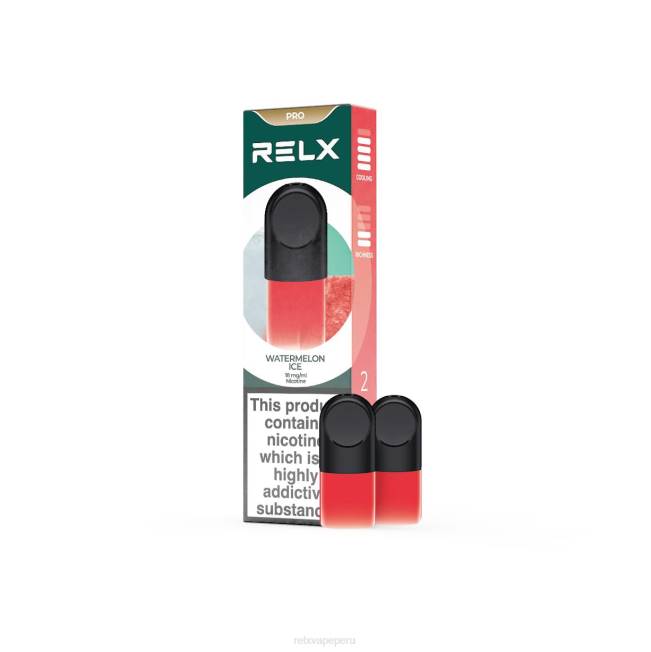 RELX vaina pro - 2 vainas hielo de sandia F8FJ7 RELX Cigarrillo Electronico