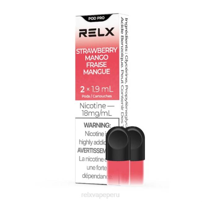 RELX vaina pro - 2 vainas mango fresa F8FJ3 RELX Precio Perú