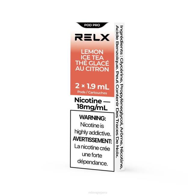 RELX vaina pro - 2 vainas té helado de limón F8FJ12 RELX Perú