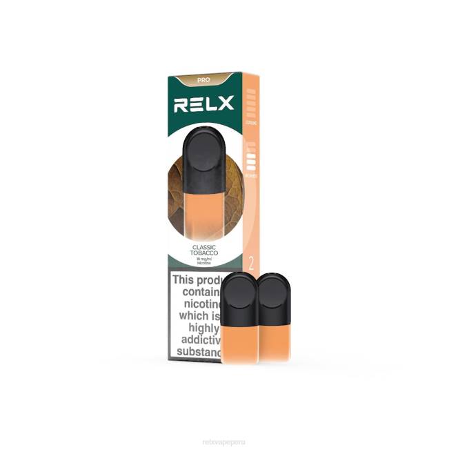 RELX vaina pro - 2 vainas tabaco clasico F8FJ22 RELX Perú