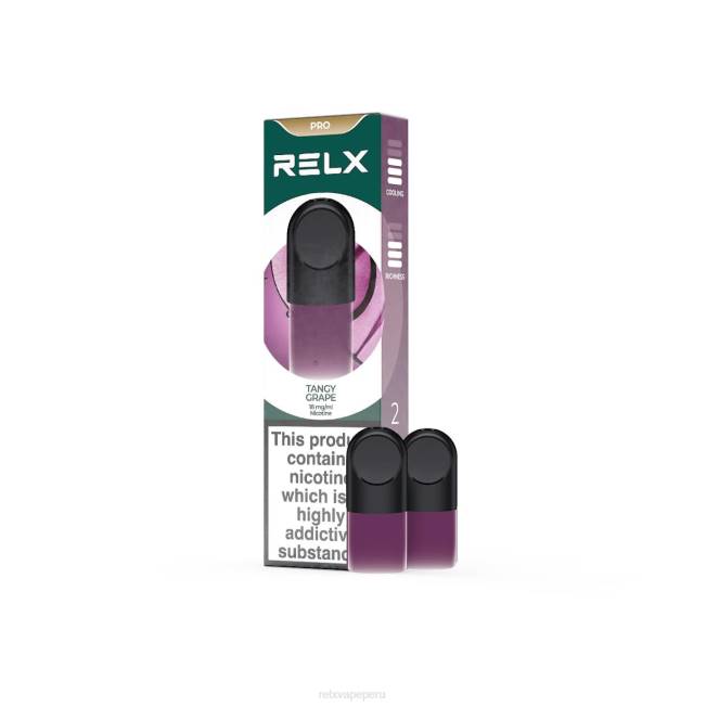 RELX vaina pro - 2 vainas uva picante F8FJ8 RELX Sabores Perú
