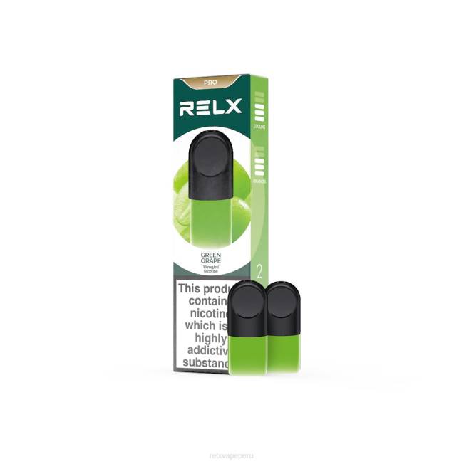 RELX vaina pro - 2 vainas uva verde F8FJ1 RELX Peru