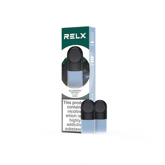 RELX vaina chapoteo de arándanos F8FJ29 Mejores Sabores RELX