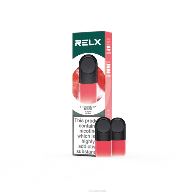 RELX vaina explosión de fresa F8FJ34 RELX Vape Precio Perú