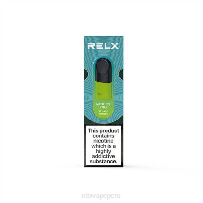 RELX vaina mentol extra F8FJ32 RELX Perú