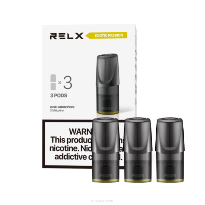 RELX Classic vainas exótico maracuyá-maracuyá-fresco rojo F8FJ124 RELX Precio Perú