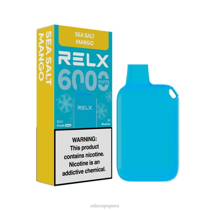 RELX Crush Pocket 6000 helado | 462NH13 ‎RELX Vape Perú mango con sal marina