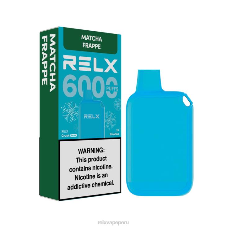 RELX Crush Pocket 6000 helado | 462NH17 ‎RELX Peru frappé de matcha