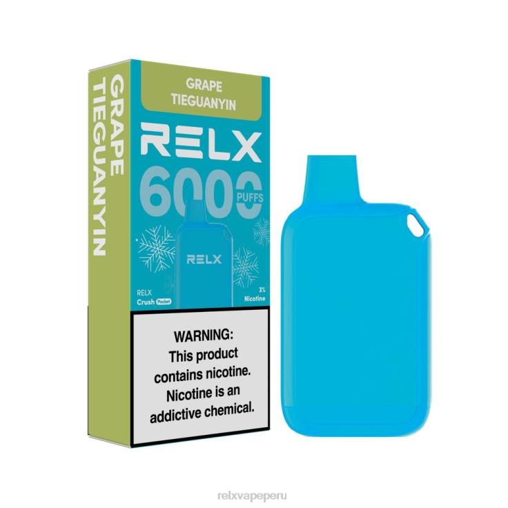 RELX Crush Pocket 6000 helado | 462NH18 ‎RELX Perú uva tieguanyin