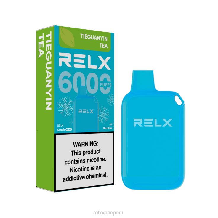 RELX Crush Pocket 6000 helado | 462NH22 ‎RELX Lima té tieguanyin