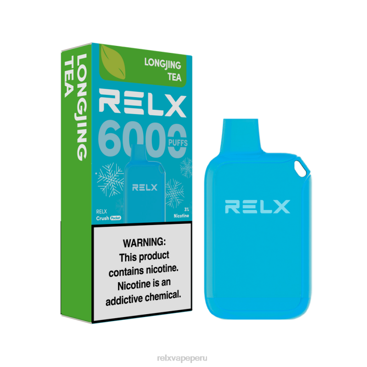 RELX Crush Pocket 6000 helado | 462NH9 ‎RELX Peru té longjing