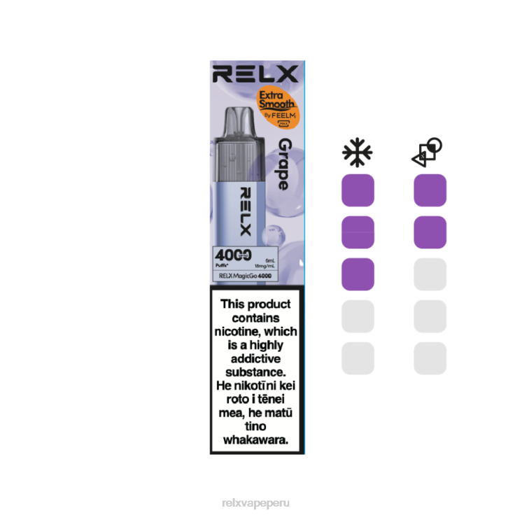RELX MagicGo 4000 vaporizadores desechables | 462NH6 ‎RELX Lima uva