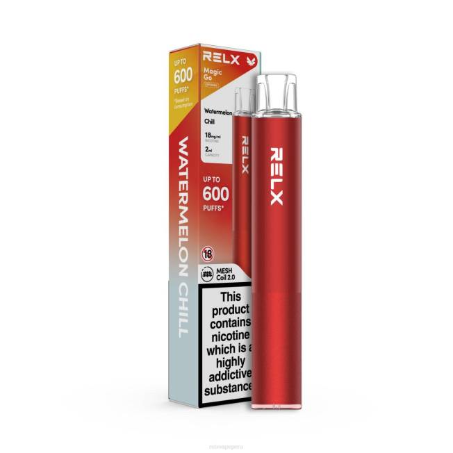 RELX MagicGo ga600 enfriamiento de sandia F8FJ45 RELX Vape Precio Perú