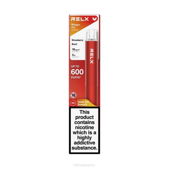 RELX MagicGo ga600 explosión de fresa F8FJ37 RELX Lima