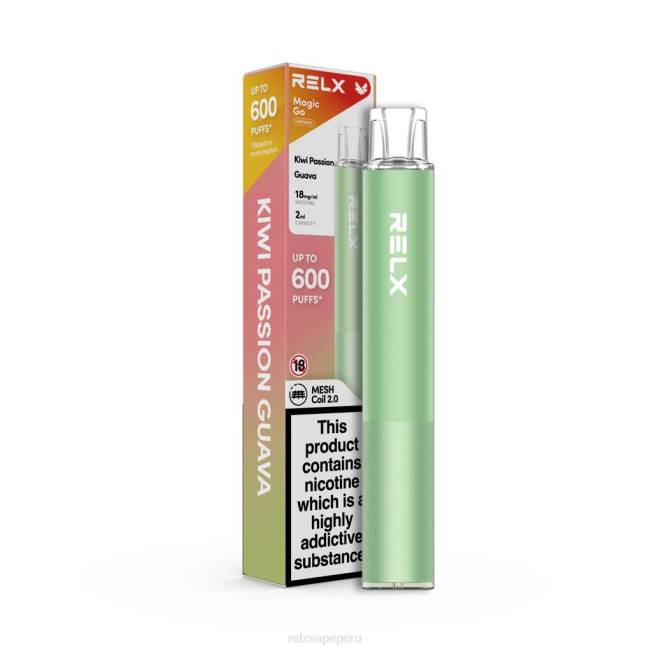 RELX MagicGo ga600 kiwi pasión guayaba F8FJ48 RELX Cigarrillo Electronico