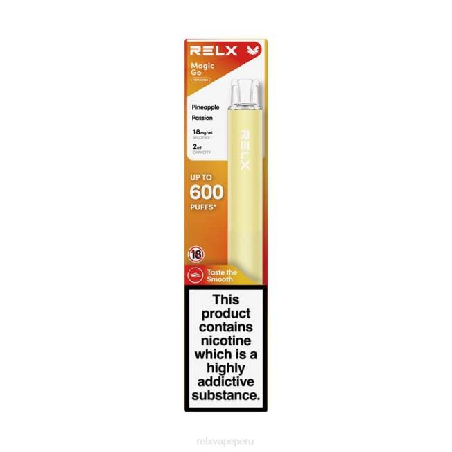 RELX MagicGo ga600 pasión de piña F8FJ39 RELX Sabores Perú