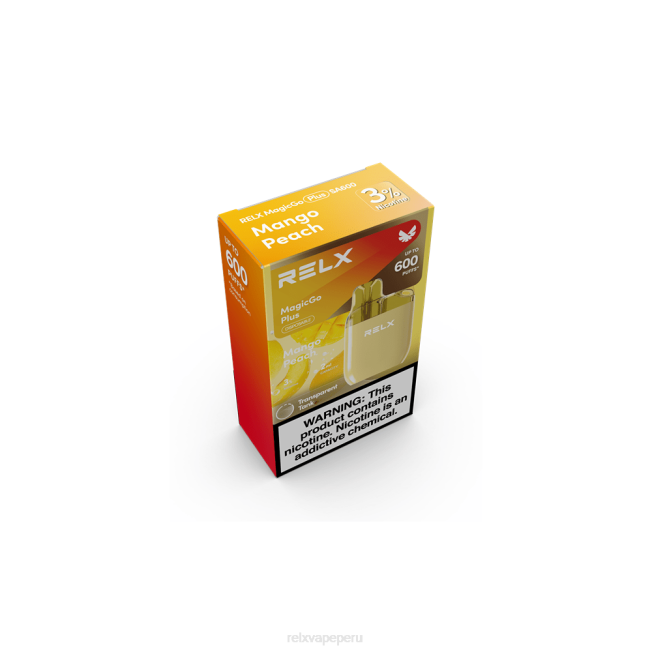 RELX MagicGo más sa600 durazno mango F8FJ56 RELX Vape Perú