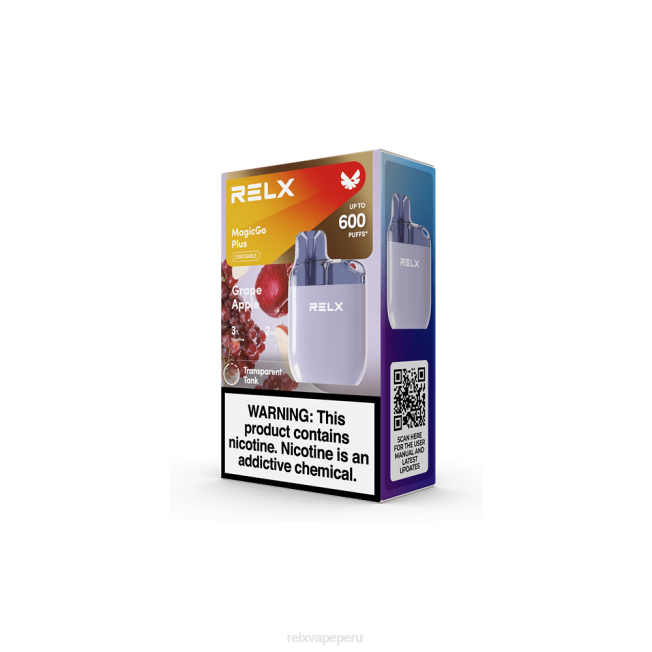 RELX MagicGo más sa600 manzana uva F8FJ57 RELX Lima